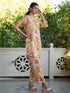 Multicolor Pure Cotton Floral Printed Straight Co-ord Set